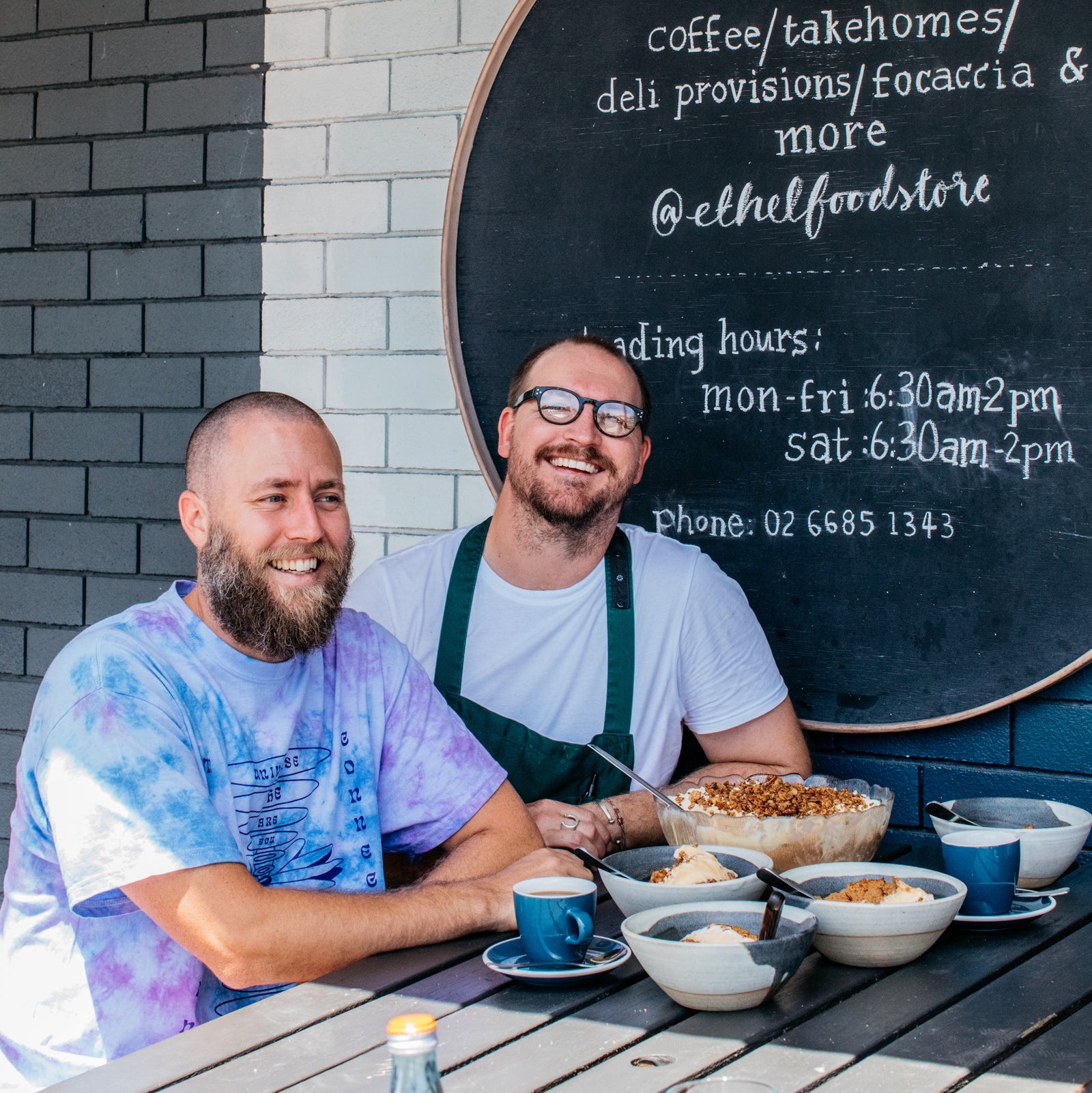 Breakfast at ours: David Lovett from Ethel