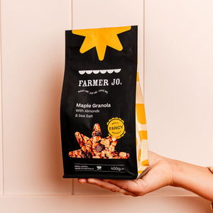Maple Granola With Almonds & Sea Salt
