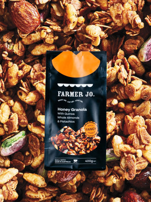 Test Honey Granola With Quinoa Whole Almonds & Pistachios
