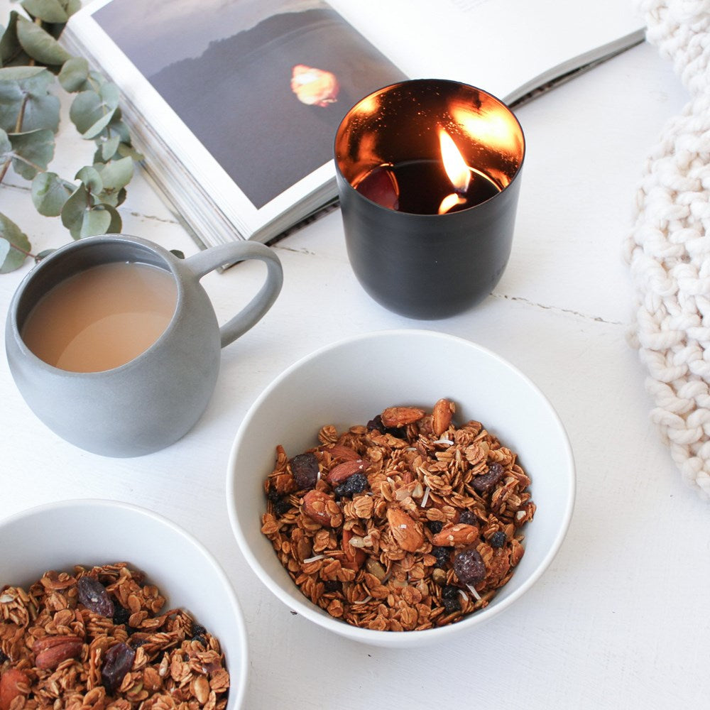 Maple Granola with Almonds and Sea salt