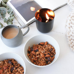 Maple Granola with Almonds and Sea salt