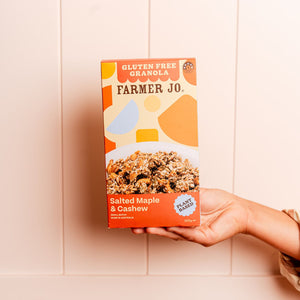 Salted Maple & Cashew Gluten Free Granola