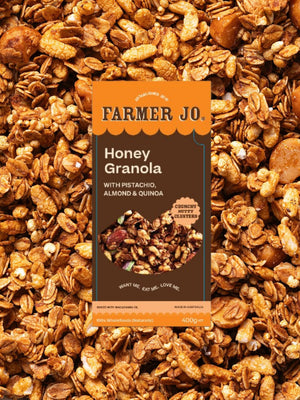 Test Honey Granola With Quinoa Whole Almonds & Pistachios
