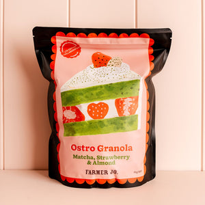 Ostro Granola - Matcha, Strawberry & Almond 1kg