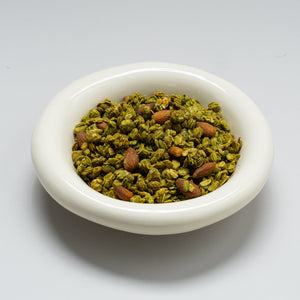 Matcha Granola With Maple & Coconut