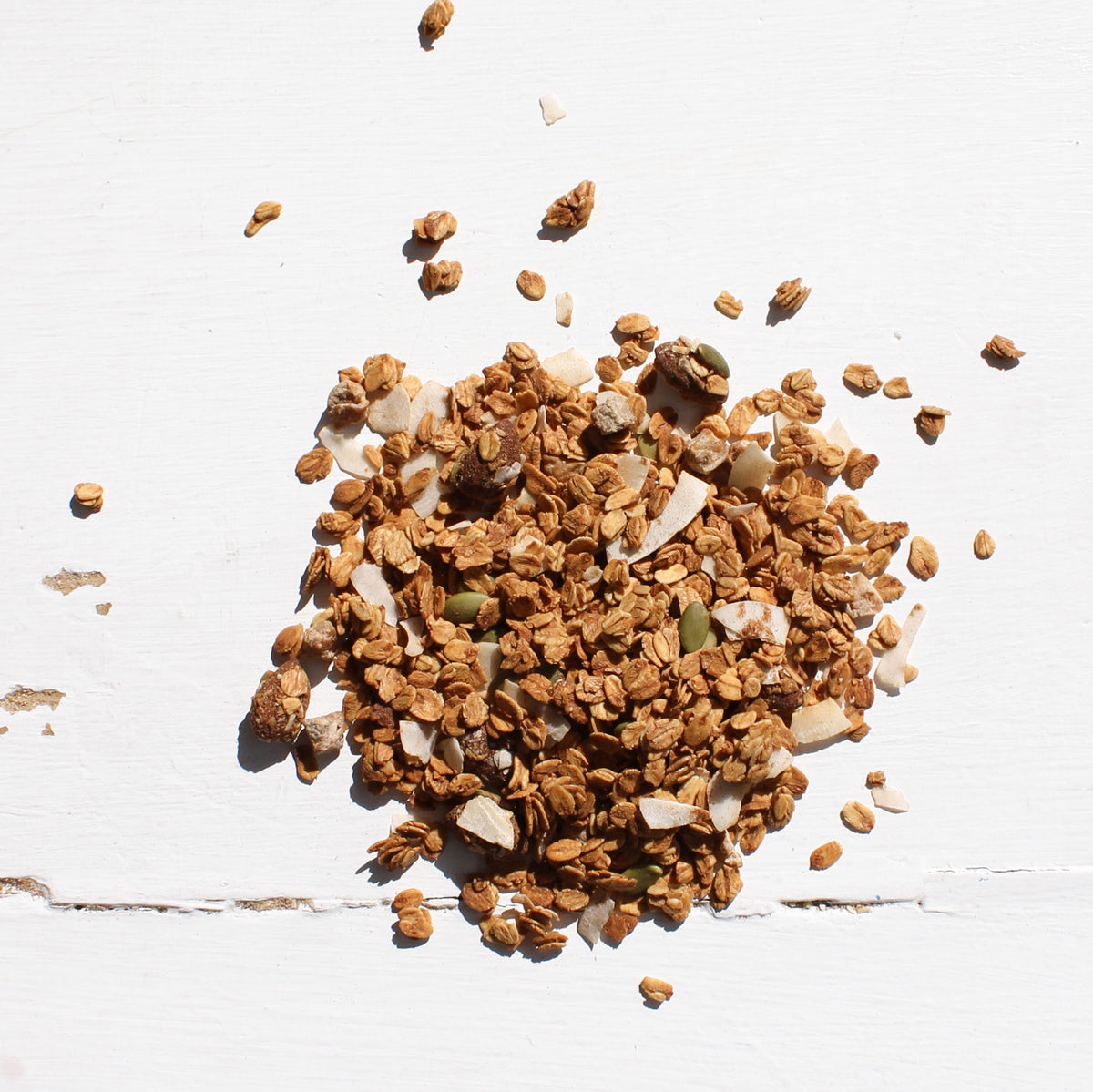 Burnt Fig & Almond Baked Muesli Dipped In Honey & Rolled In Cinnamon