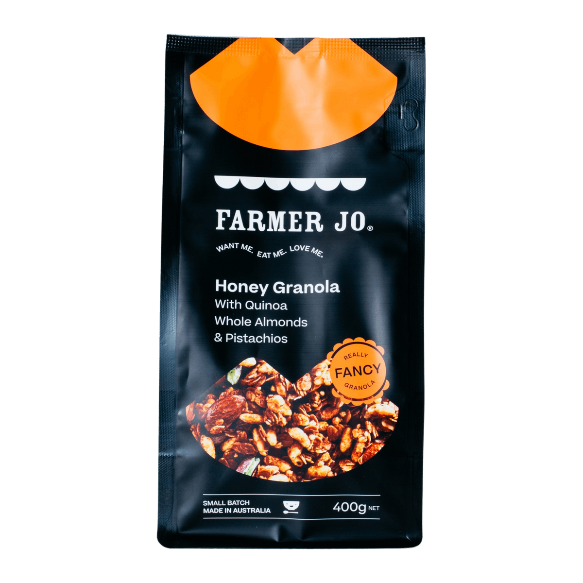 Honey Granola With Quinoa Whole Almonds & Pistachios