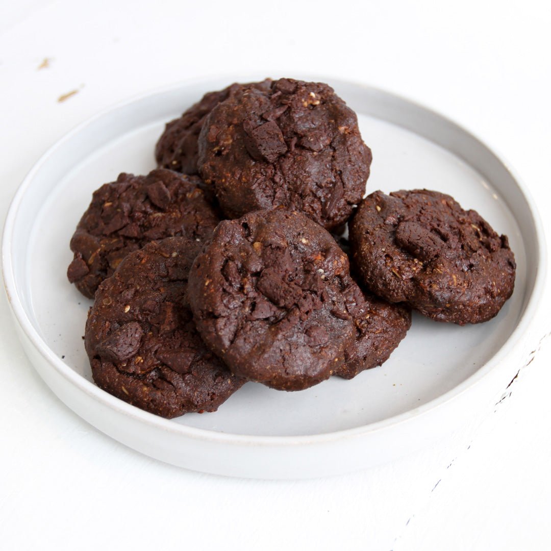 R E C I P E: Rich Double Choc Cookies - FarmerJo