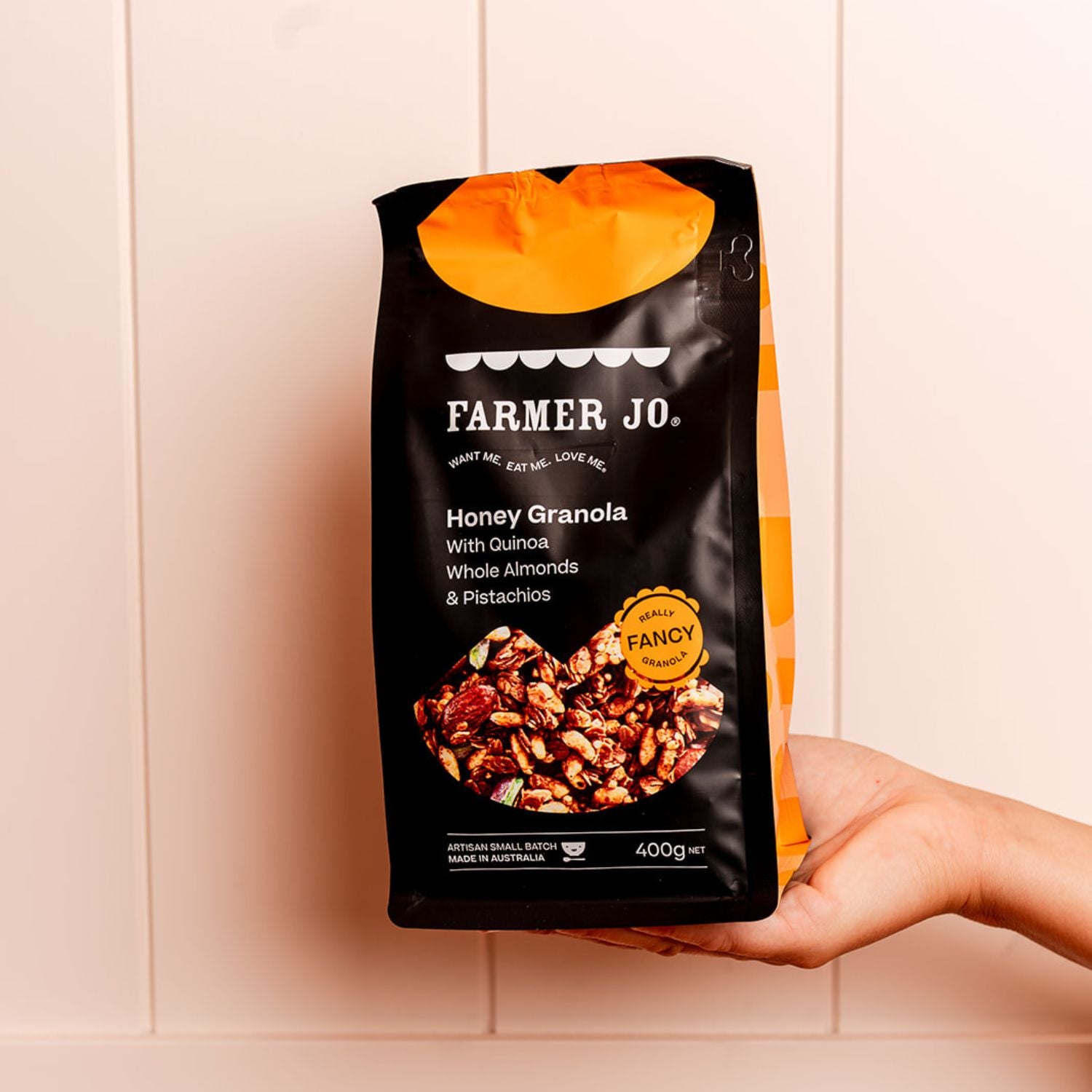 Honey Granola With Quinoa Whole Almonds & Pistachios