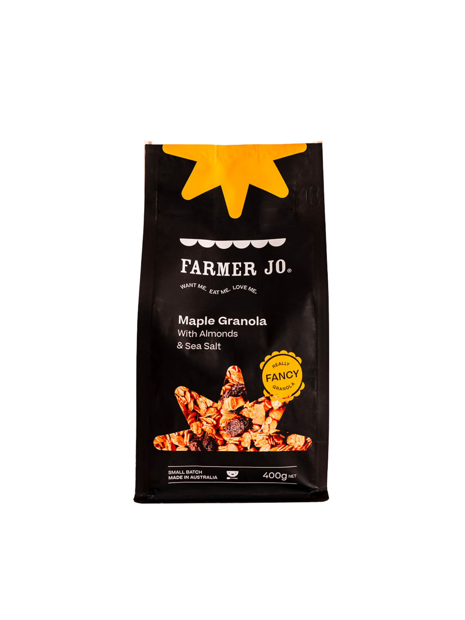 Maple Granola with Almonds and Sea salt