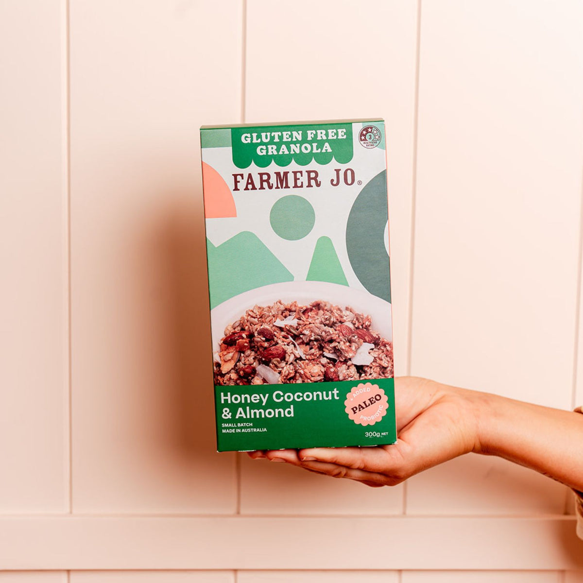 Honey Coconut & Almond Gluten Free Granola (Paleo + Added Probiotics)