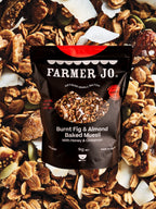 Burnt Fig & Almond Baked Muesli Dipped In Honey & Rolled In Cinnamon