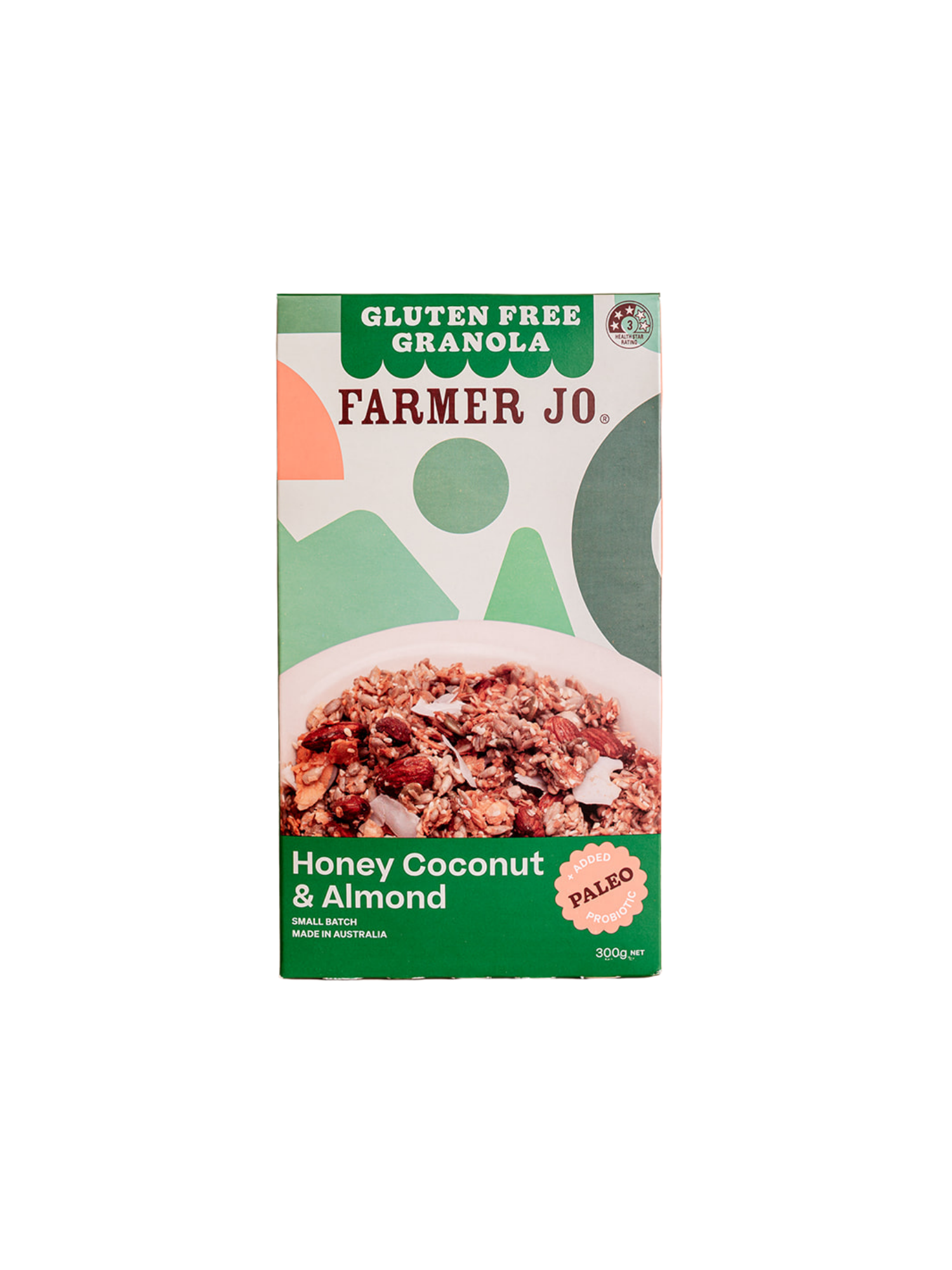 Honey Coconut & Almond Gluten Free Granola (Paleo + Added Probiotics)