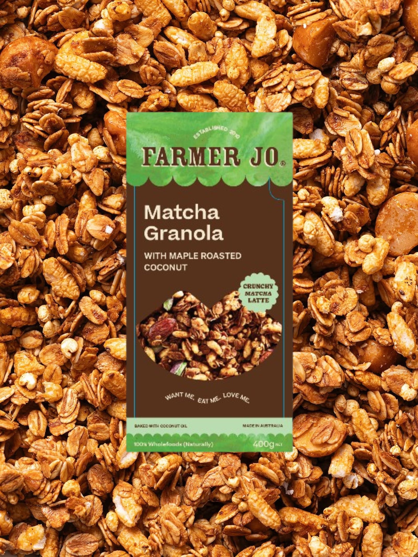 Test Matcha Granola