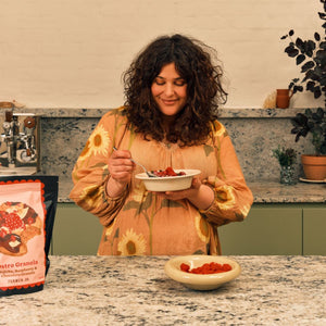 Ostro Granola - Hojicha, Raspberry & Chocolate 1kg