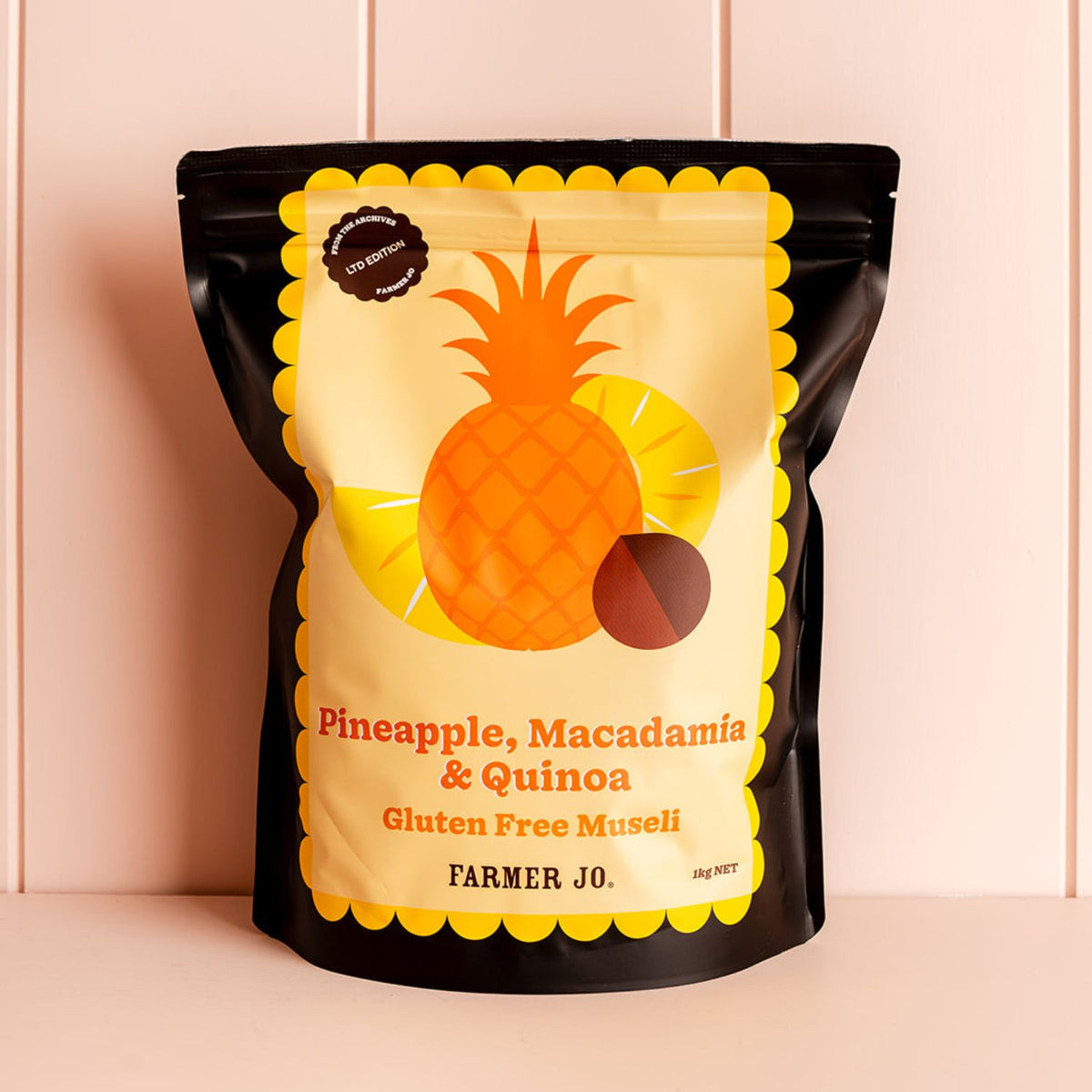 Pineapple, Macadamia & Quinoa Gluten Free Muesli