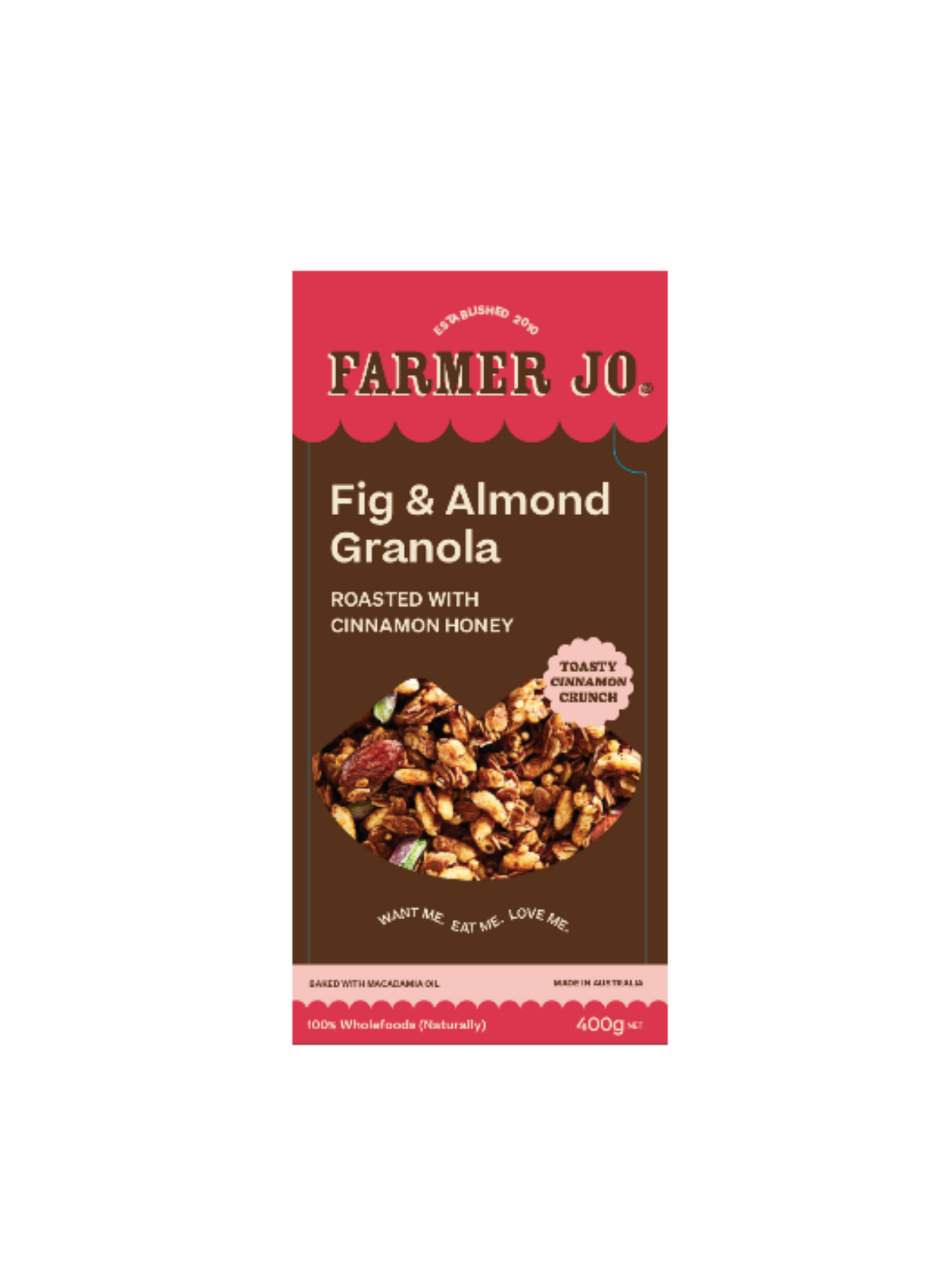 Test Fig Granola With Whole Almonds