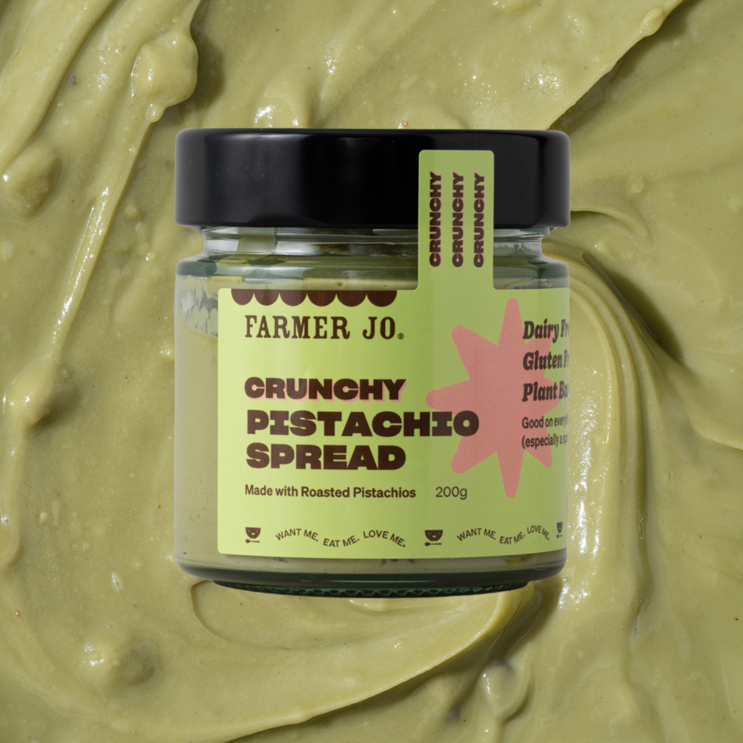 Crunchy Pistachio Spread