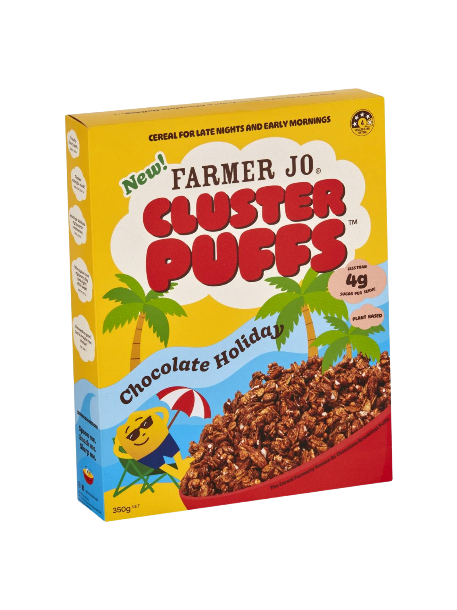 Cluster Puffs Chocolate Holiday - FarmerJo