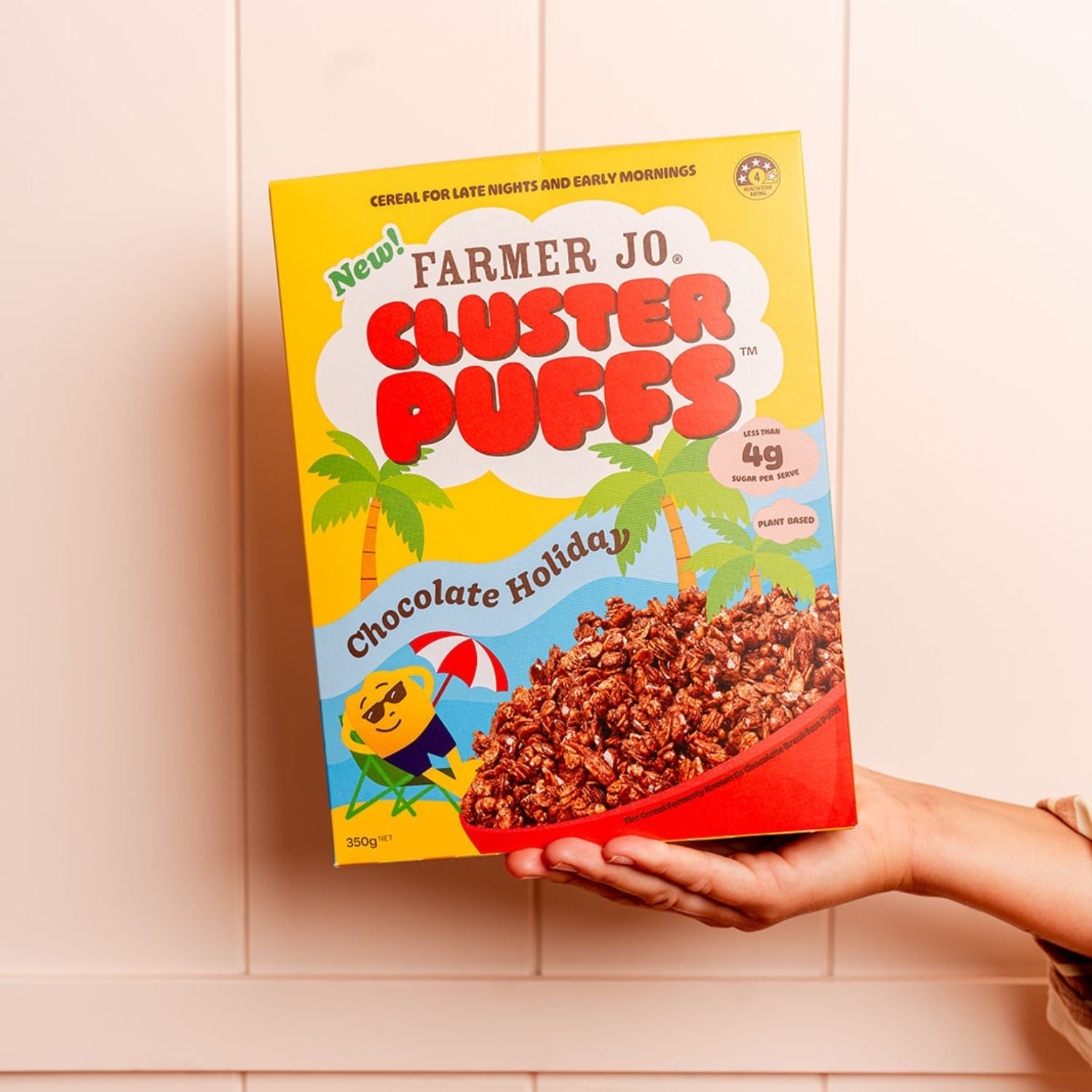 Cluster Puffs Chocolate Holiday - FarmerJo