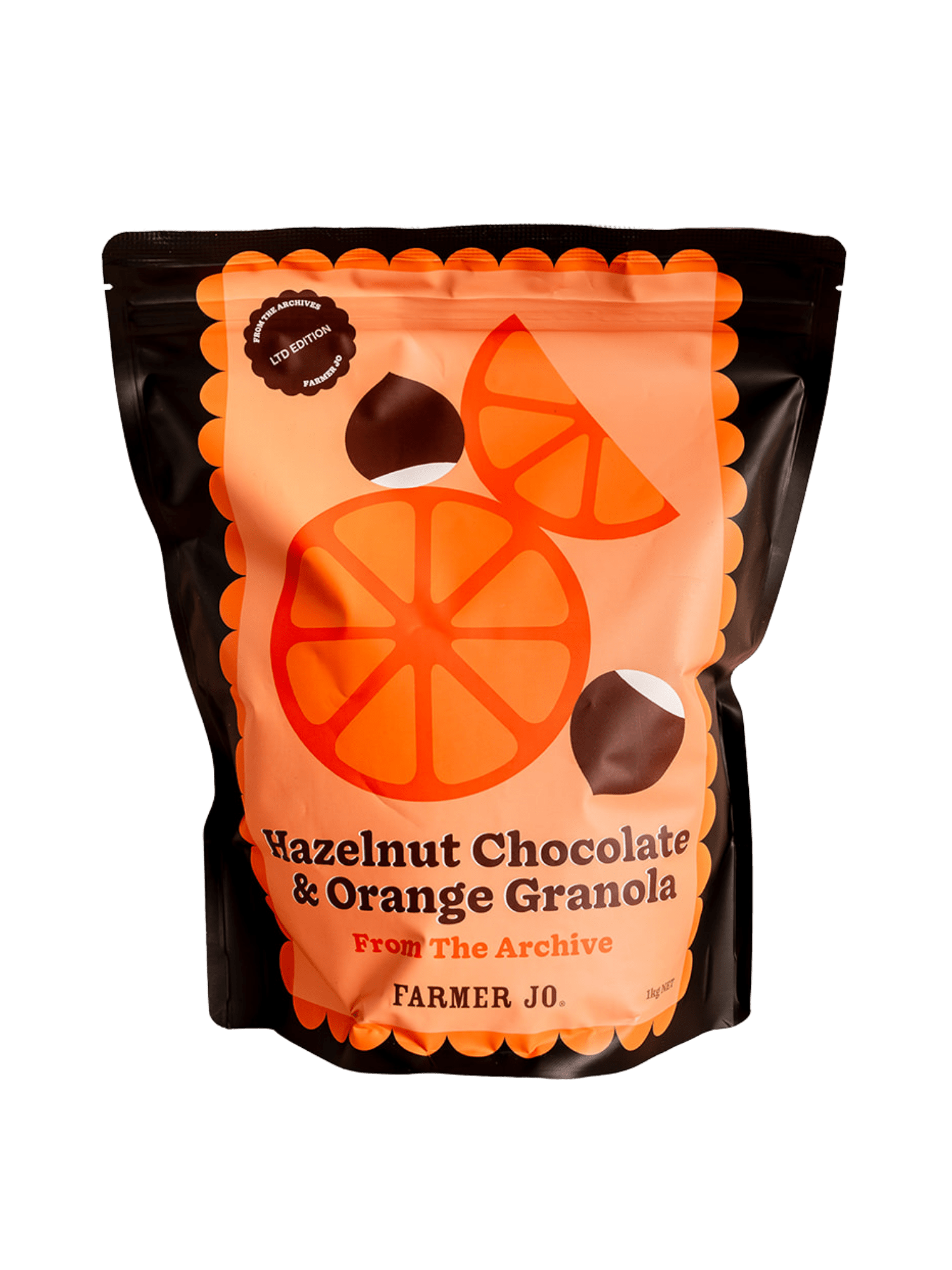 Hazelnut Chocolate & Orange Granola - FarmerJo