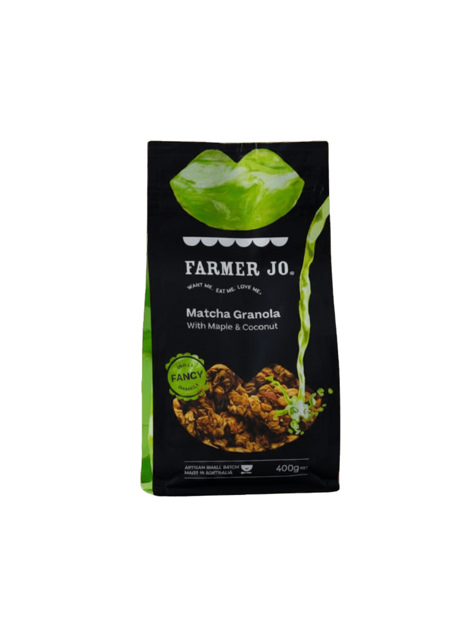 Matcha Granola with Maple & Coconut - FarmerJo