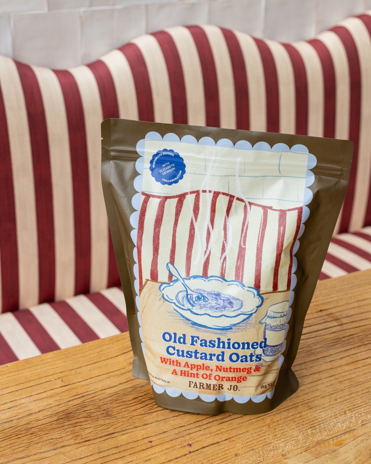 Old Fashioned Custard Oats - Apple, Nutmeg & Orange 1kg - FarmerJo