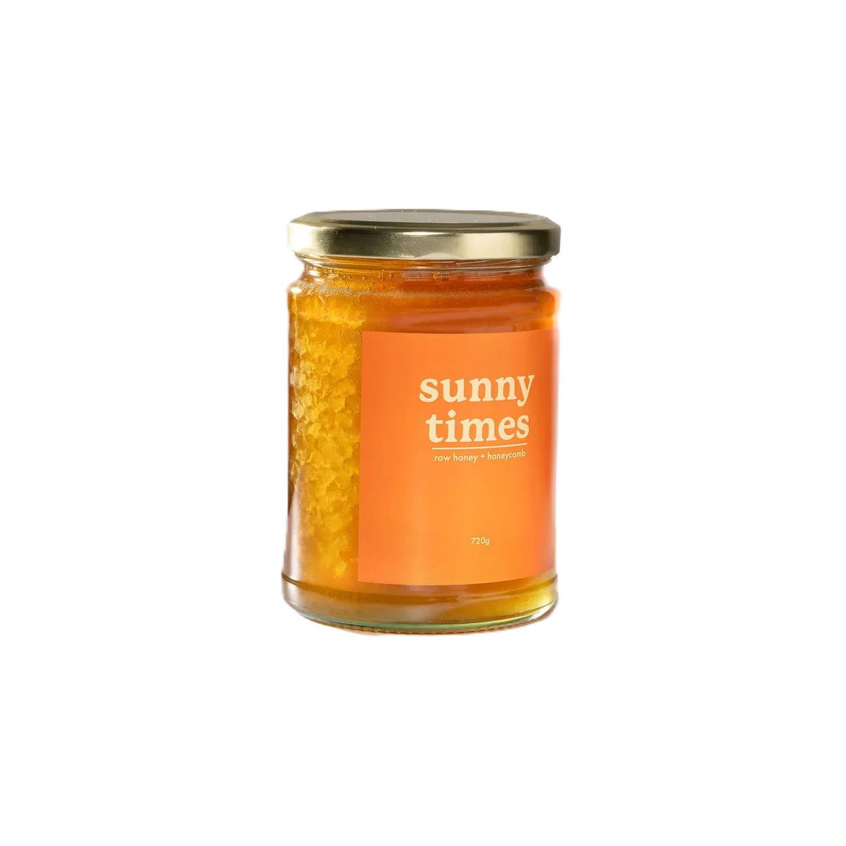 Sunny Times Raw Honey + Honeycomb 720g