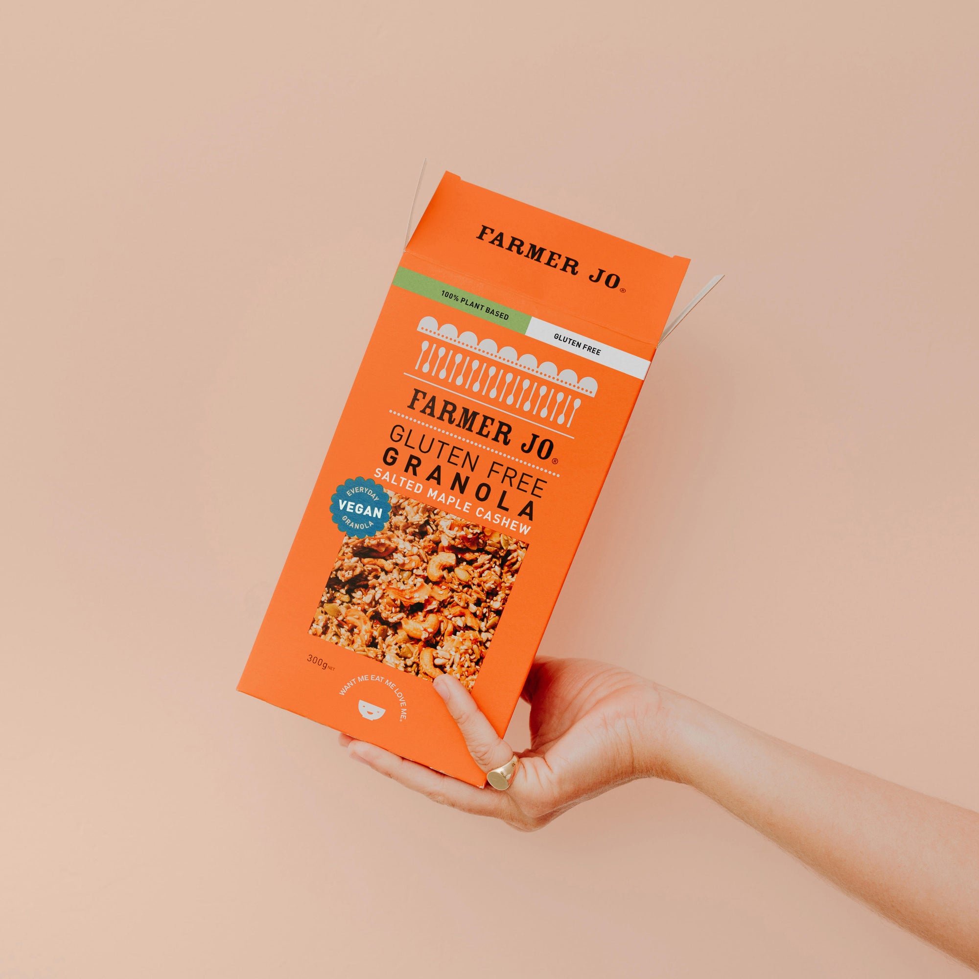 Salted Maple & Cashew Gluten Free Granola